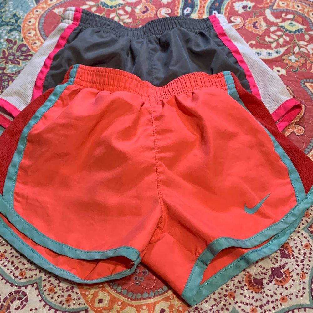 2 pair Nike shorts 4t